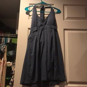 Sporty halter dress
